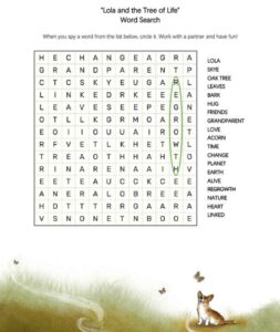 Word Search Lola and the Tree of Life